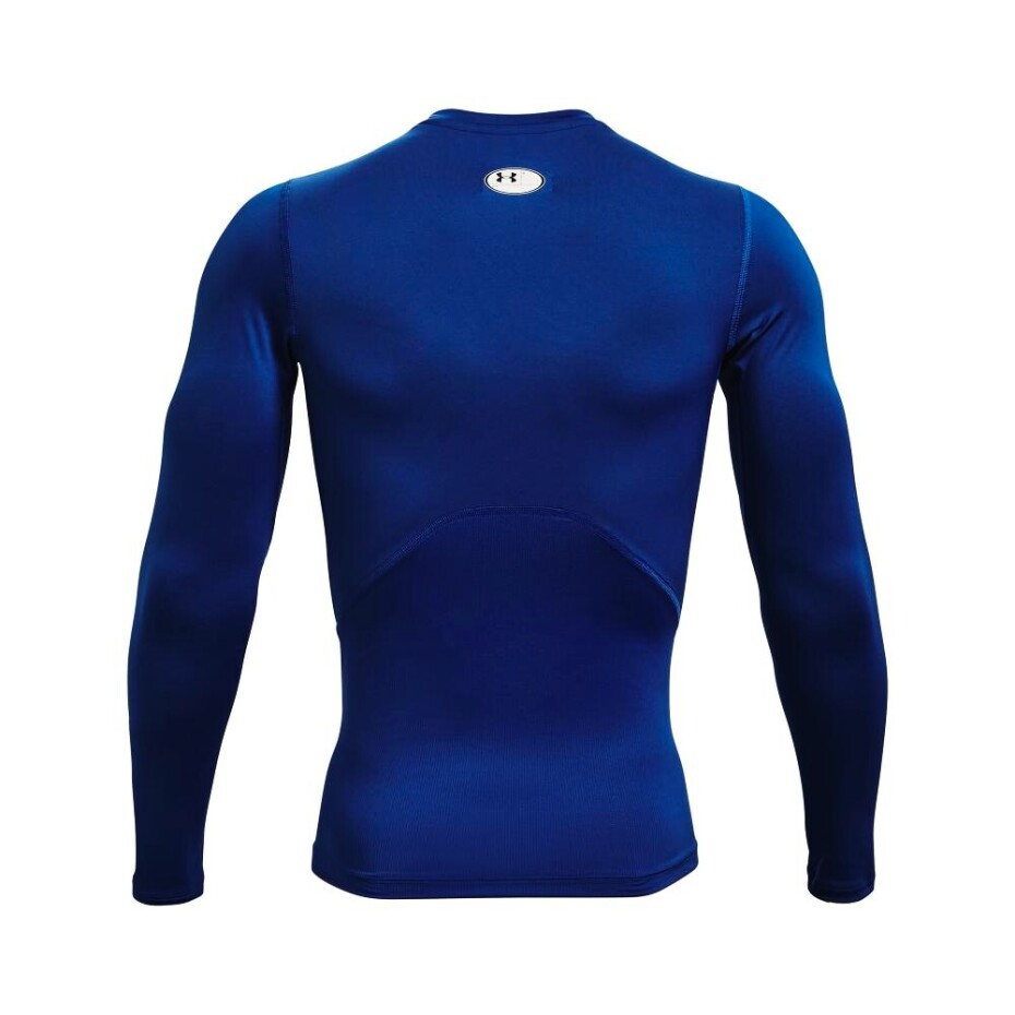 Pánské tričko Under Armour HeatGear Comp LS Blue XS - main (1)