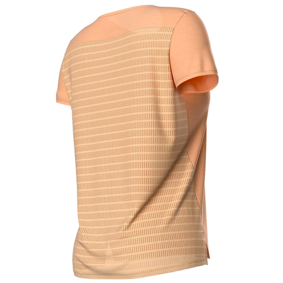 Salomon OUTLINE SUMMER SS TEE W LC1794500 apricot ice - main (1)
