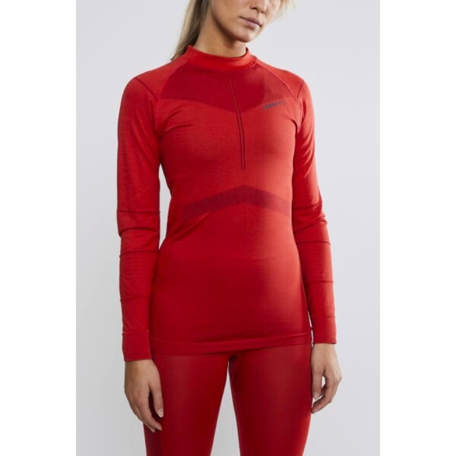 Craft Dámské termo triko active Intensity Ls červená - main (1)
