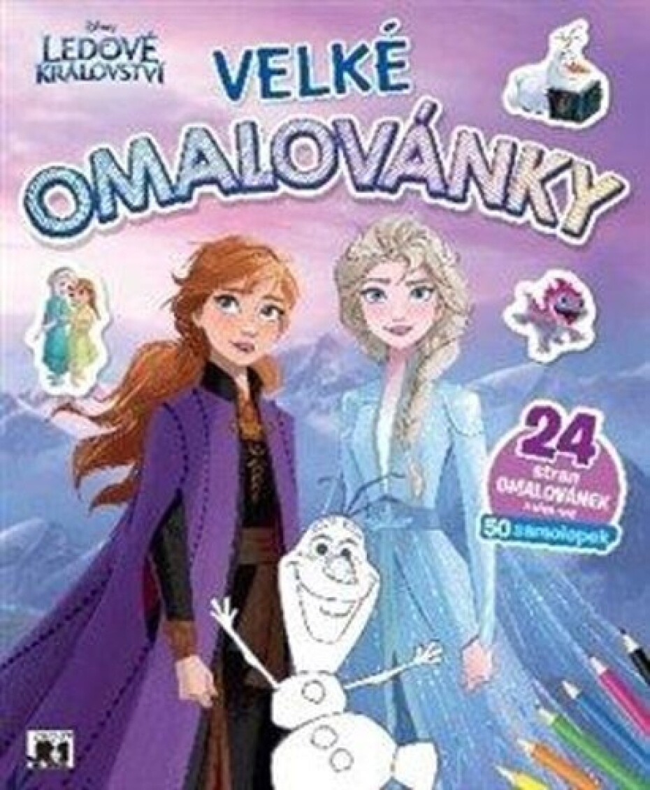 Ledové království - Velké omalovánky - main (0)