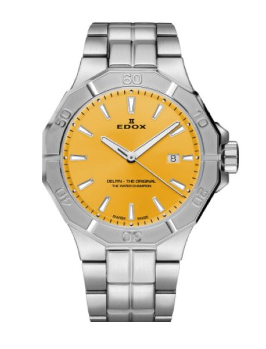 EDOX Delfin Quartz Date 53021-3M-JIN - main (0)