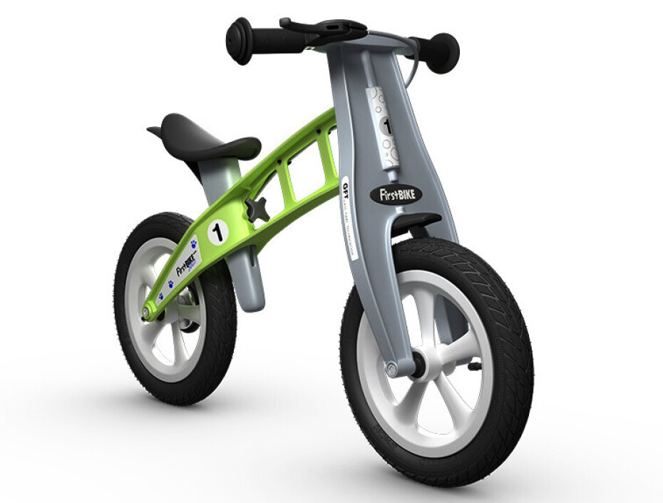 Dětské odrážedlo FirstBike  Street Green - main (3)