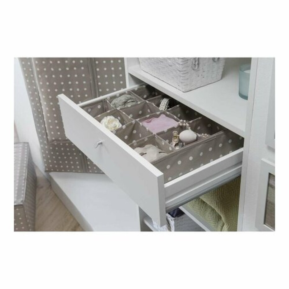 Compactor Organizér do zásuvky Rivoli hnědá, 40 x 40 x 9 cm - main (1)