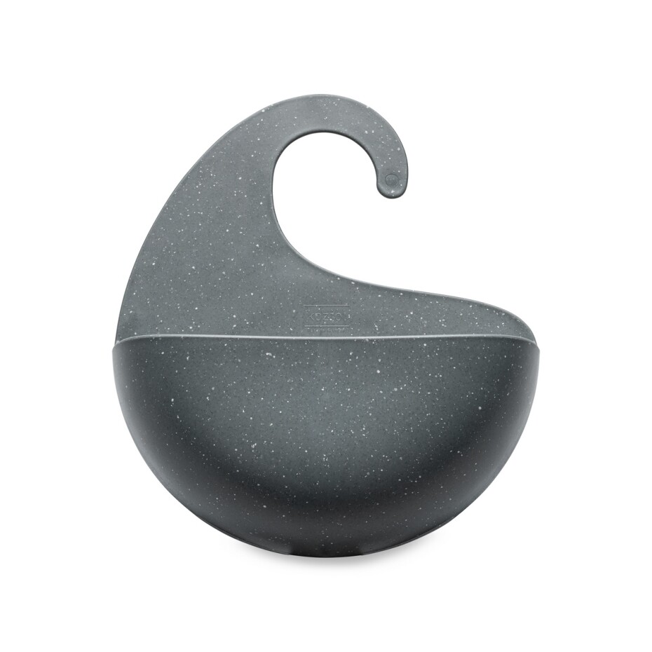 Koziol Koupelnový závěsný box Surf M Organic šedá, 6,5 x 21,6 x 25,3 cm - main (0)