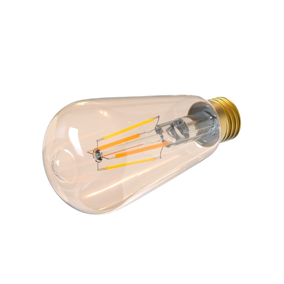 Tellur WiFi Smart žárovka Filament E27, 6 W, jantarová, teplá bílá - main (1)