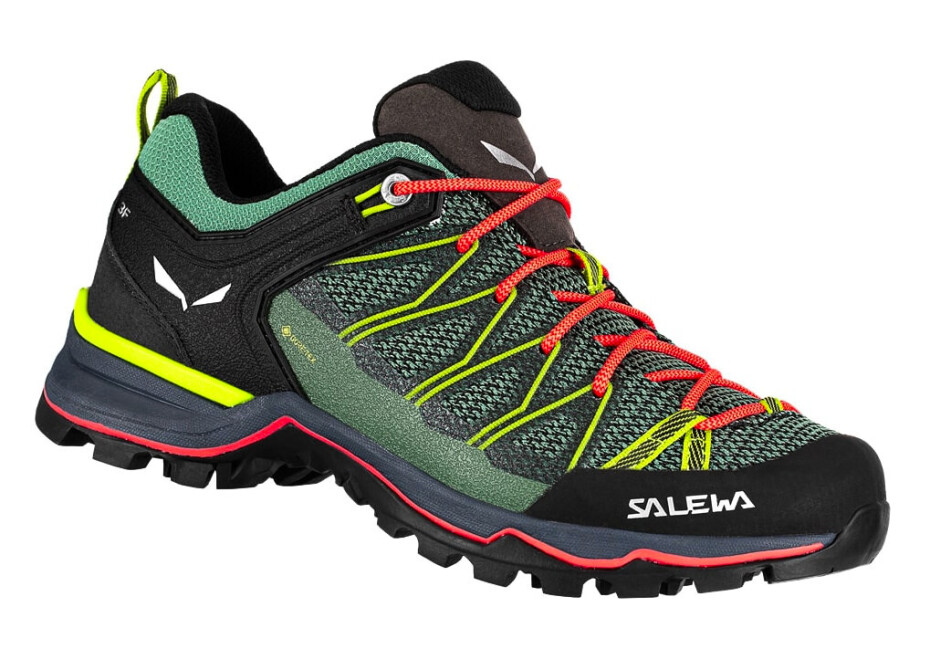 Dámská outdoorová obuv Salewa  WS MTN Trainer Lite GTX Feld Green/Fluo Coral  UK 6 - main (0)