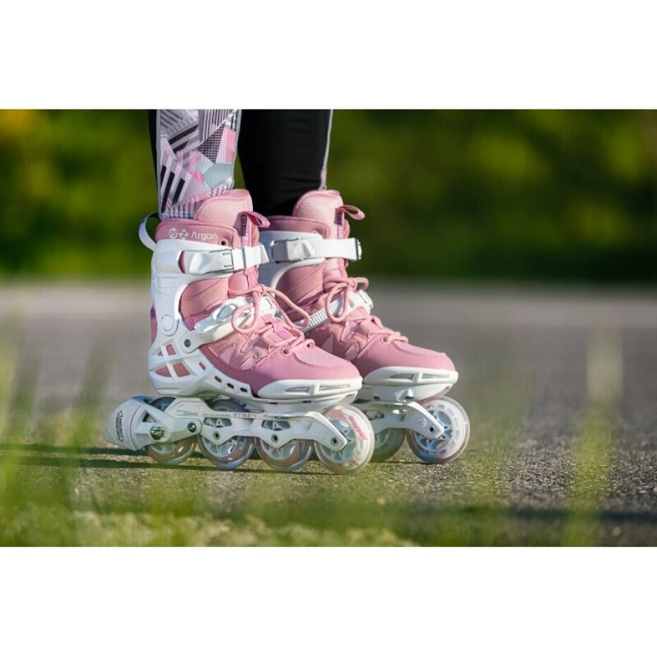 Dámské kolečkové brusle Powerslide  Phuzion Argon Rose 80 Trinity - main (6)