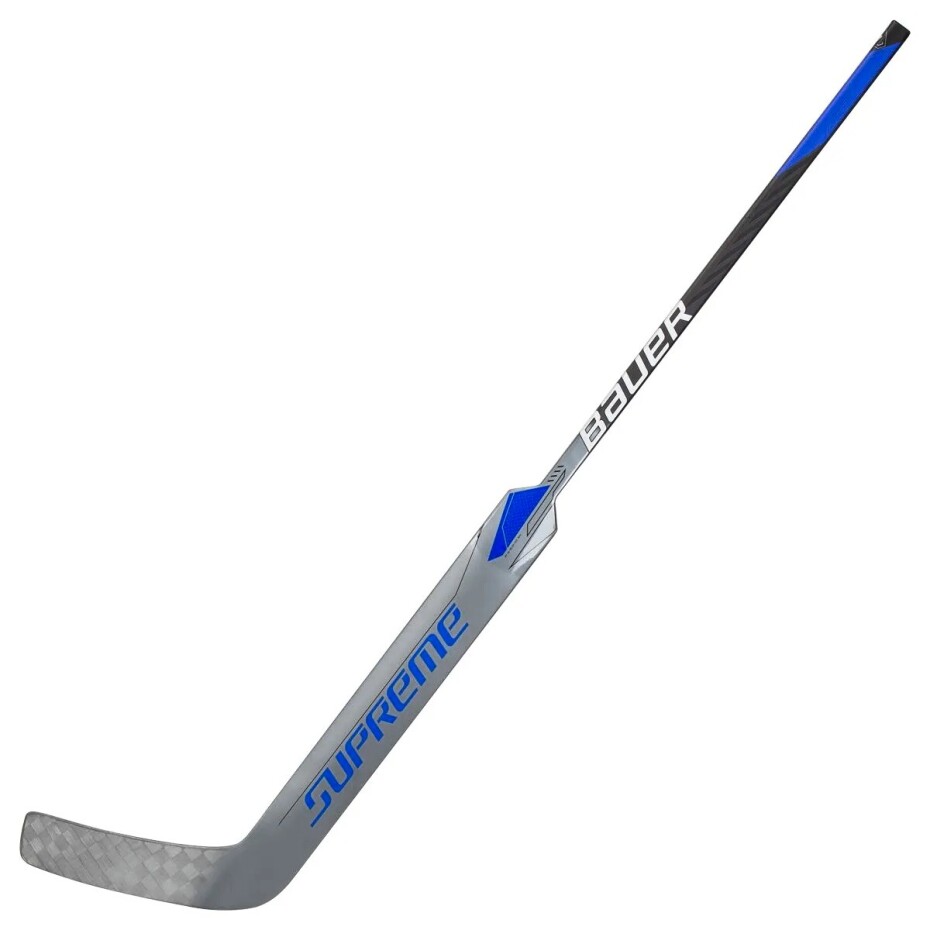 Kompozitová brankářská hokejka Bauer Supreme M5PRO Silver/Blue Senior 26 palců, L (normální gard) - main (0)