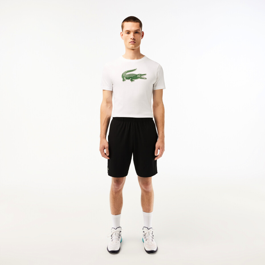 Pánské šortky Lacoste  Ultra Light Shorts Black/White XL - main (1)