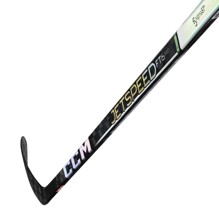 Kompozitová hokejka CCM JetSpeed FT6 Pro CharcoalChrome Senior 28 pravá ruka dole, flex 85 - main (5)