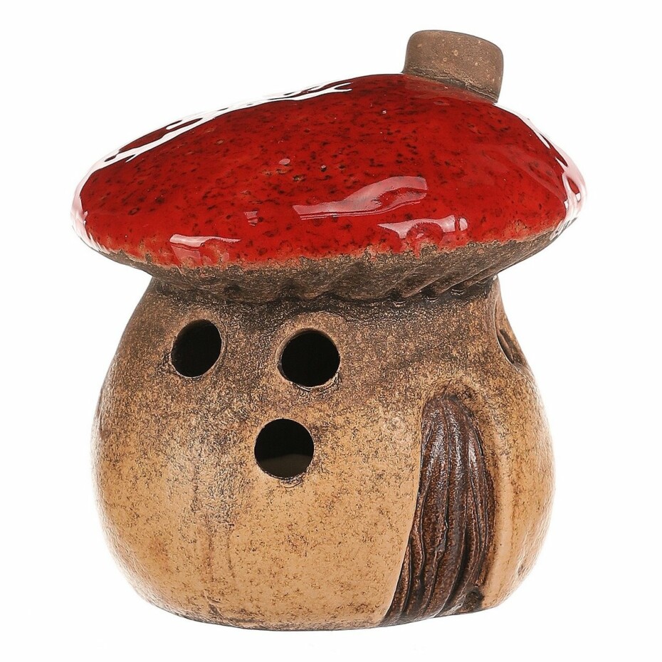 Svícen Houbový domek, 1 ks, 12 x 12 x 13 cm - main (5)