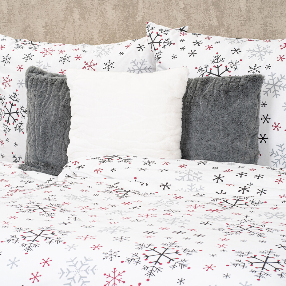4Home Bavlněné povlečení Snowflakes, 140 x 220 cm, 70 x 90 cm - main (4)