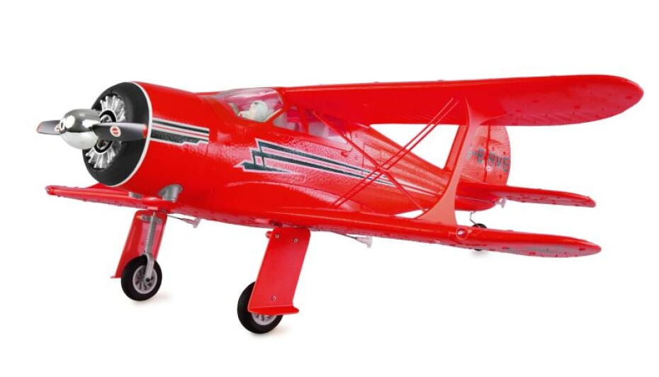 Amewi RC dvouplošník AMXFlight Beech D17S 3D/6G RTF červený - main (0)