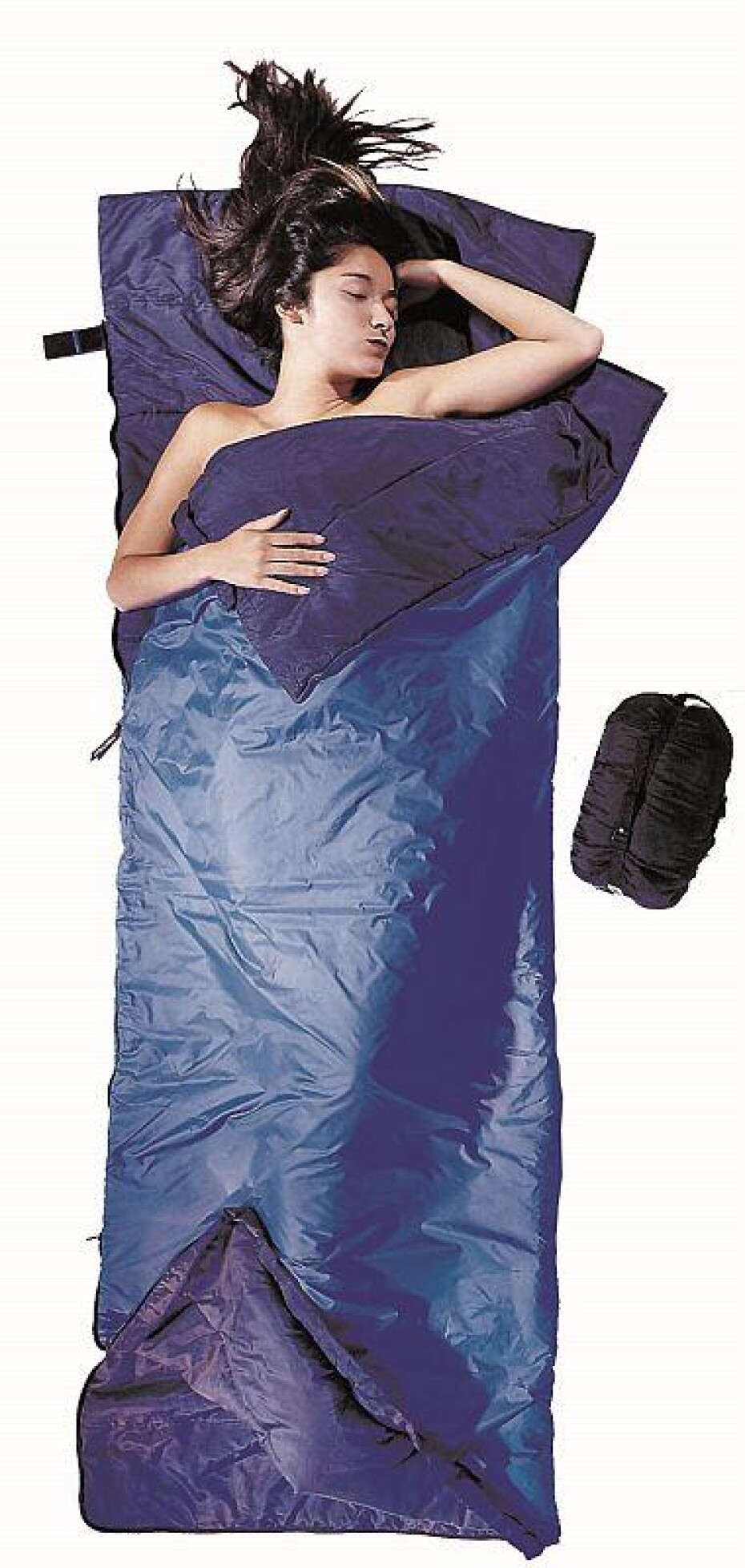 Cocoon spací pytel tropic traveler silk blue long - main (0)