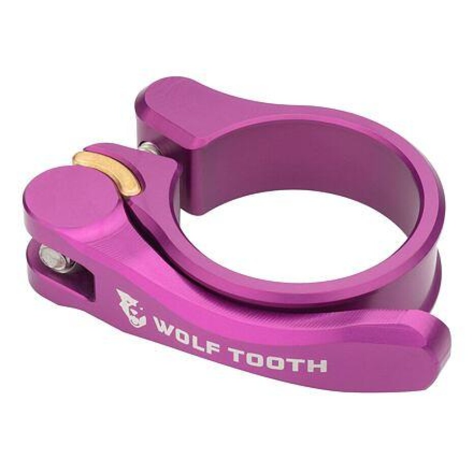 Wolf Tooth Sedlová objímka 34.9mm Fialová Quick Release - main (0)