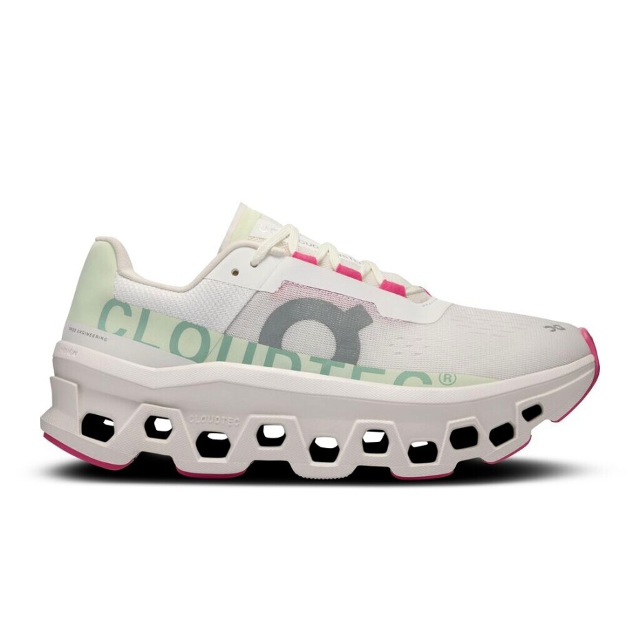 Dámská běžecká obuv On Cloudmonster White/Lima  EUR 41 - main (0)