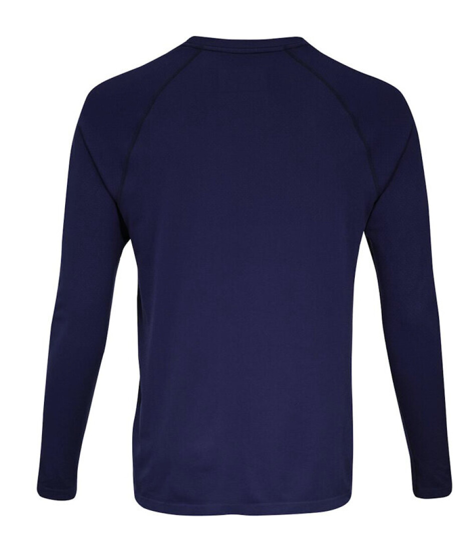 Kompresní tričko CCM  LS Premium Training Tee True Navy Senior XXL - main (1)
