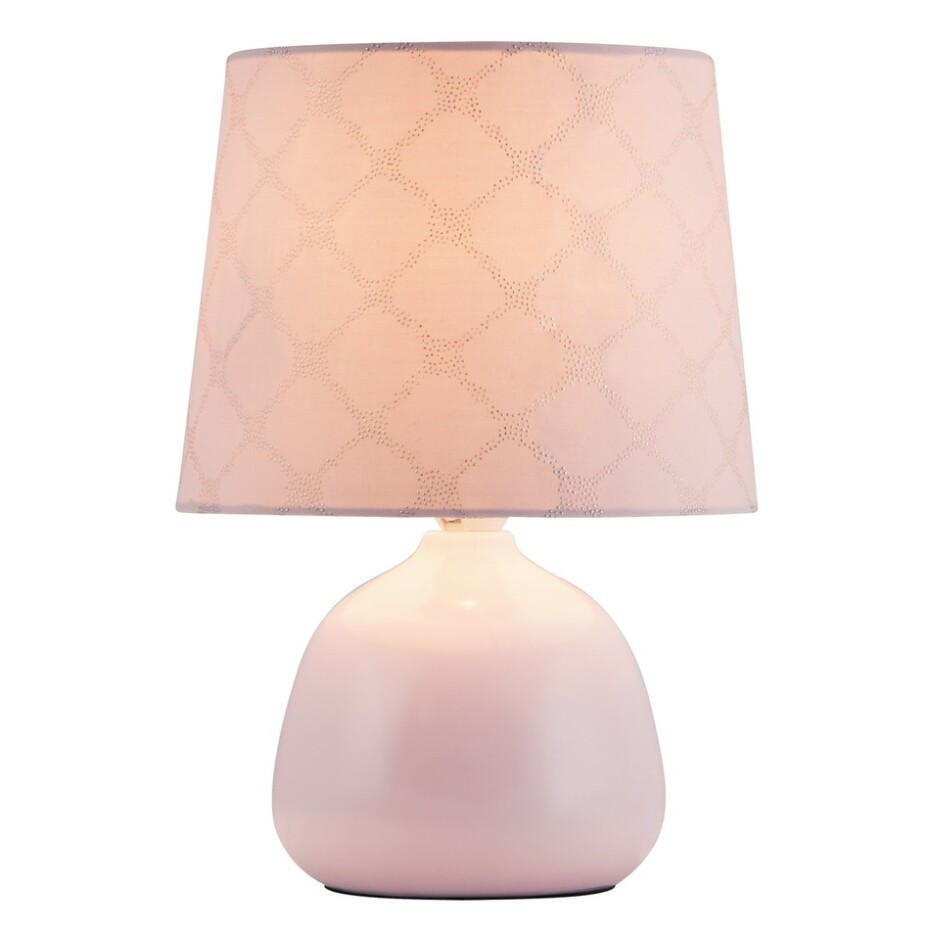 Rabalux 4384 Ellie stolní lampa, růžová - main (1)