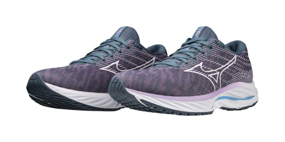 Dámská běžecká obuv Mizuno  Wave Rider 26 Wisteria/White/China Blue  UK 3,5 - main (7)