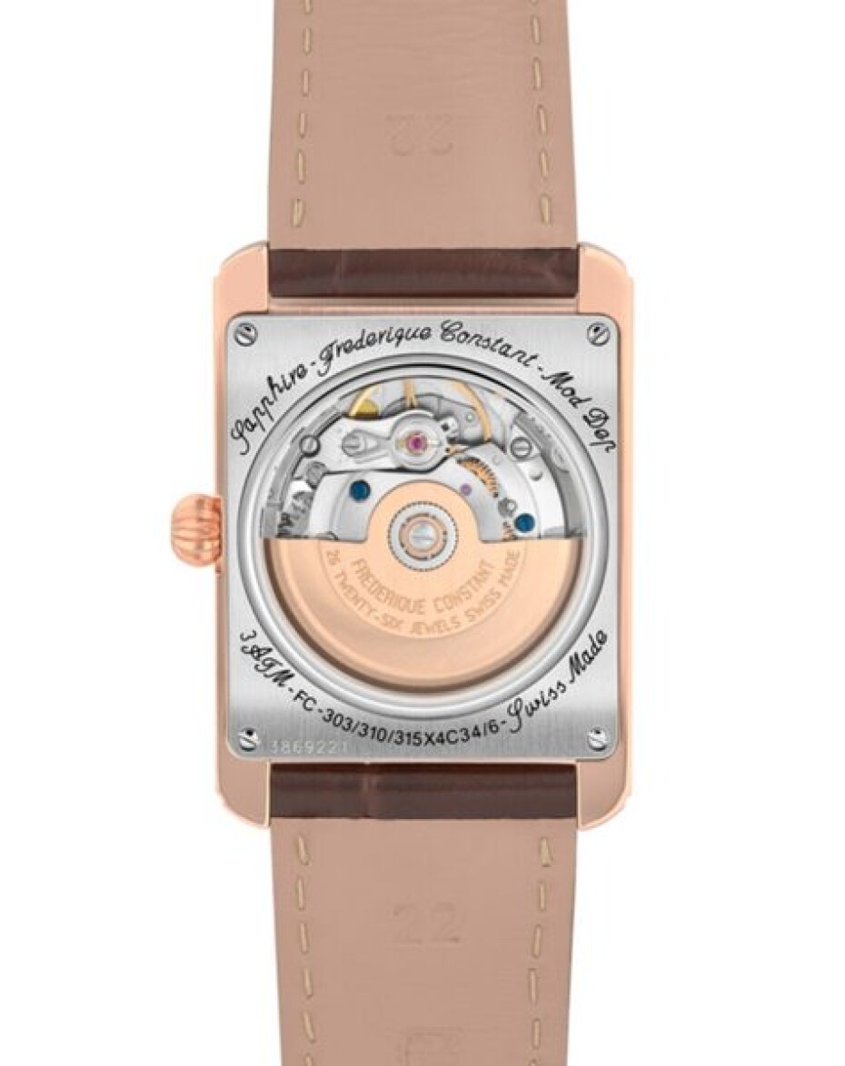 Frederique Constant Classics Carrée Heart Beat Automatic FC-311S4C4 - main (1)