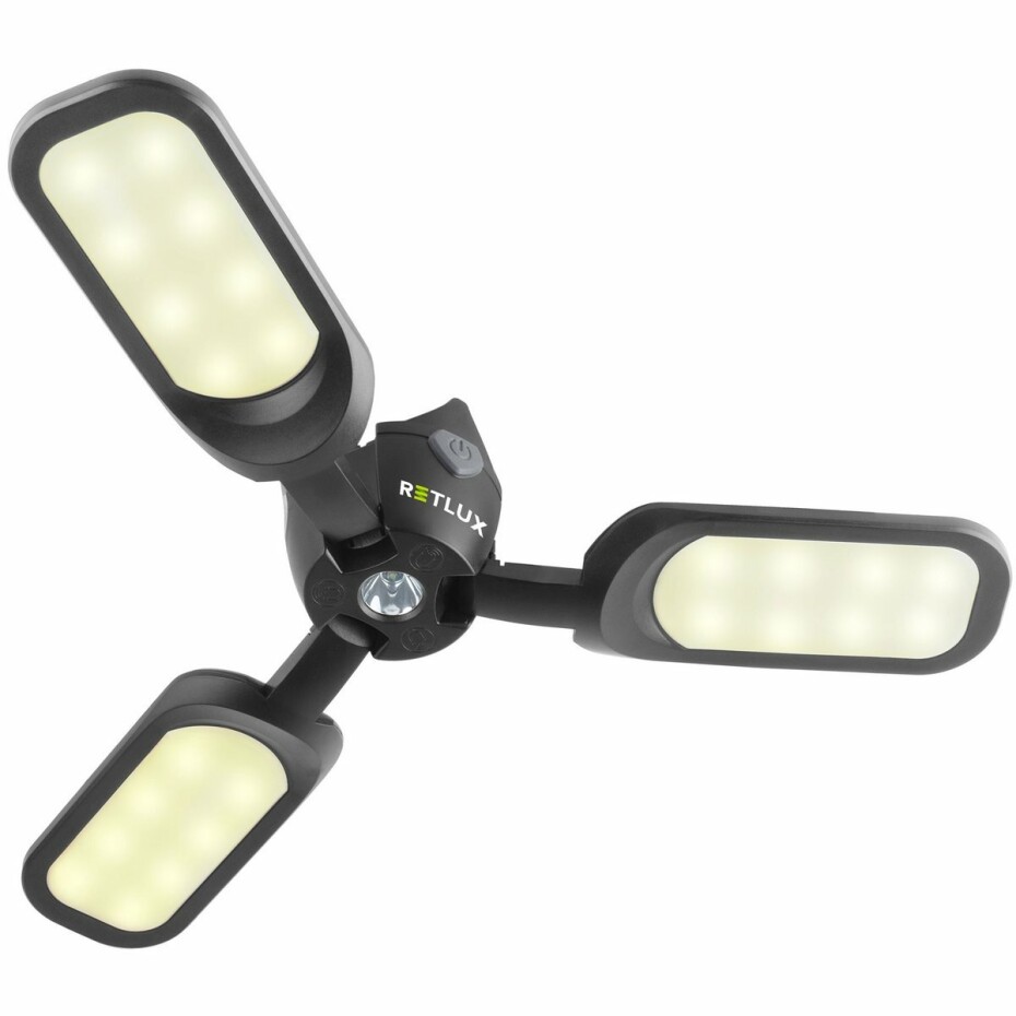 Retlux RPL 601 Kempingová LED svítilna se solárním panelem, 200 lm, výdrž 5 h - main (6)