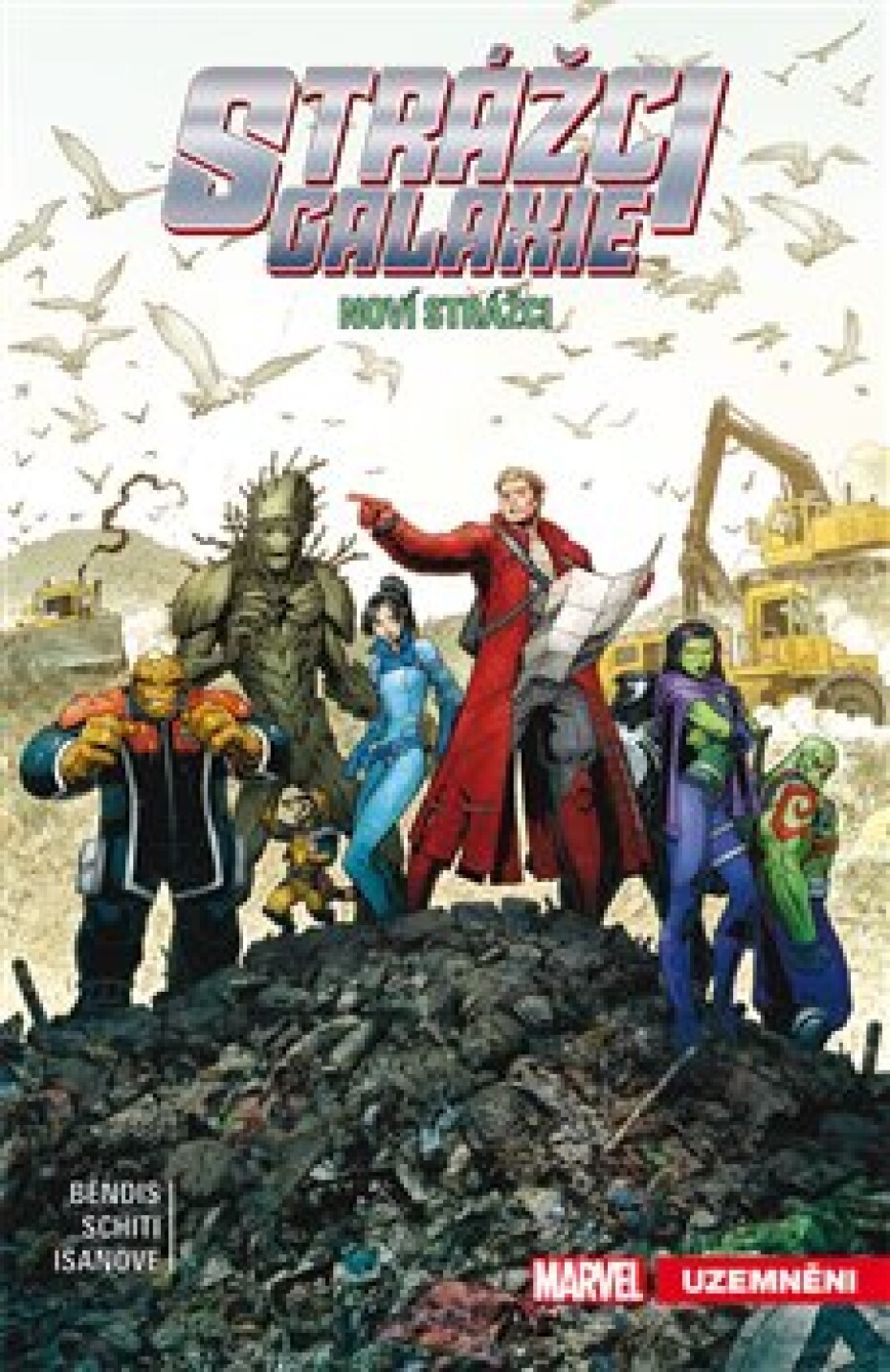 Strážci galaxie - Noví Strážci 4: Uzemněni - Brian Michael Bendis - main (0)