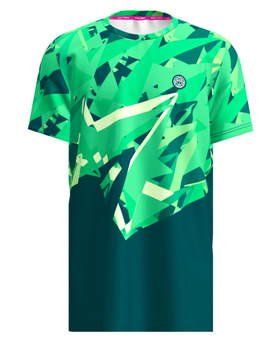 Pánské tričko BIDI BADU  Spike Tee Dark Green XL - main (0)