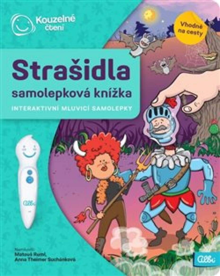 Albi Kouzelné čtení Samolepková knížka Strašidla - main (0)