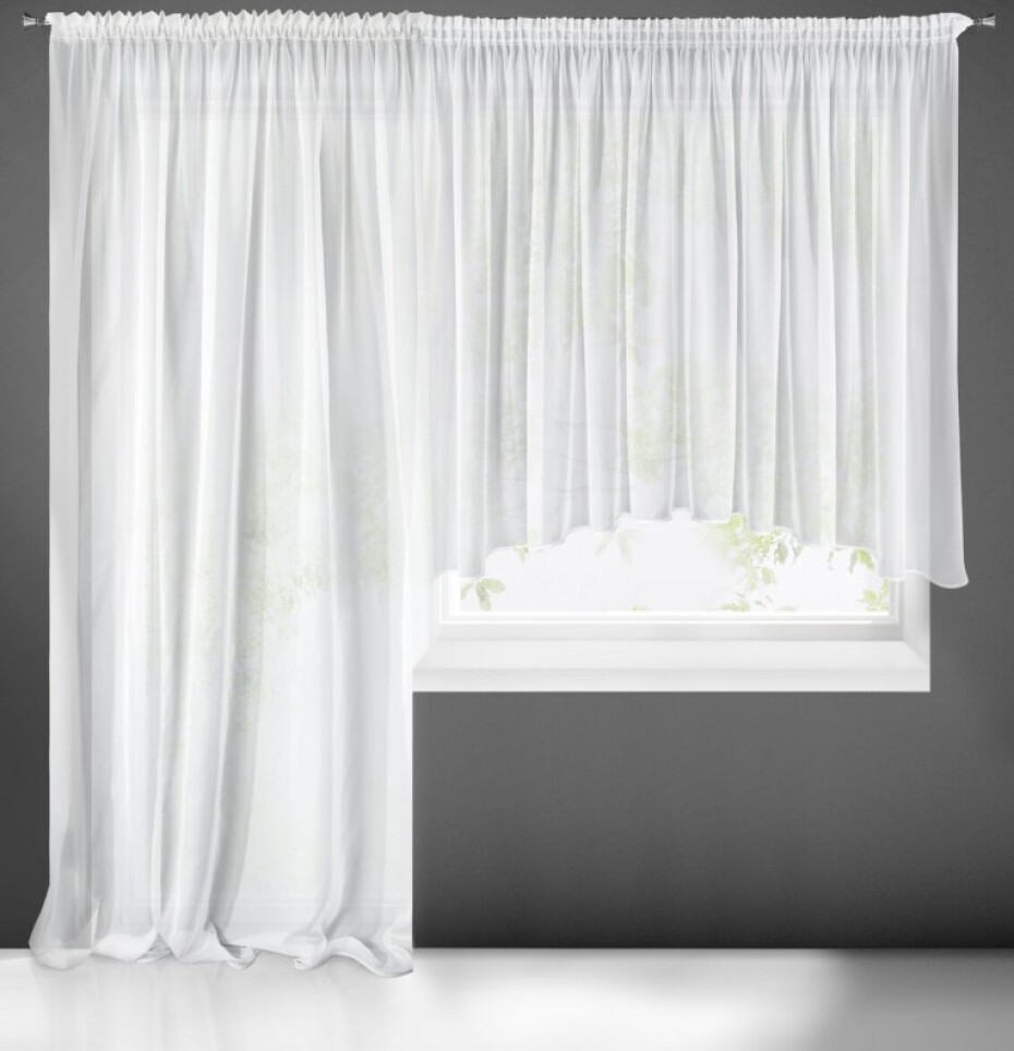ArtFir Sada záclon AGA P | bílá 400 x 145 cm a 200 x 245 cm - main (0)