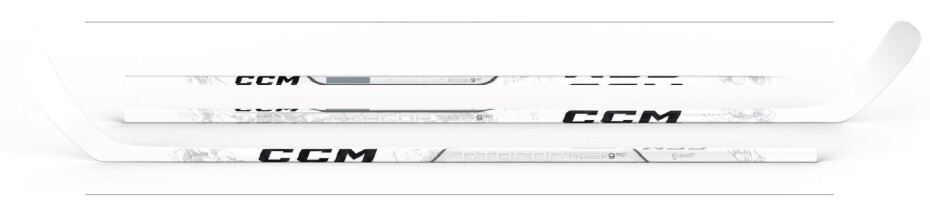 Kompozitová hokejka CCM Ribcor Trigger 9 PRO White LE Intermediate 28 levá ruka dole, flex 65 - main (0)