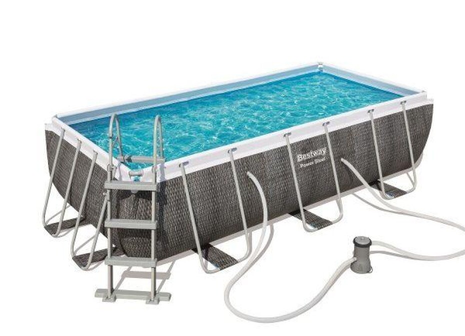 Bestway Power Steel Rattan 4,04 x 2,01 X 1 m 56721 - main (0)