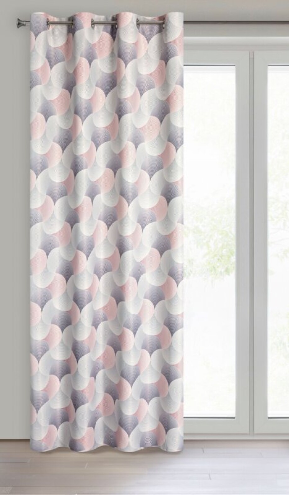 ArtFir Závěs ASETA K | růžová 140 x 250 cm - main (1)