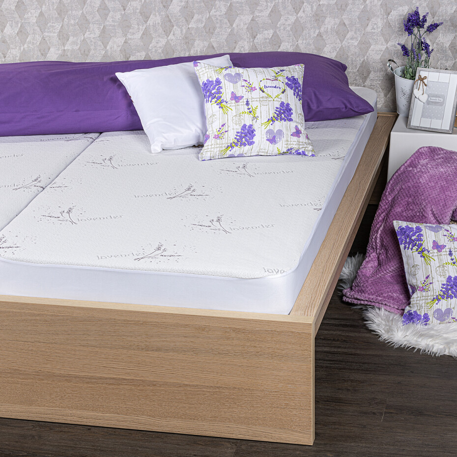 4Home Lavender Nepropustný chránič matrace s lemem, 90 x 200 cm - main (6)