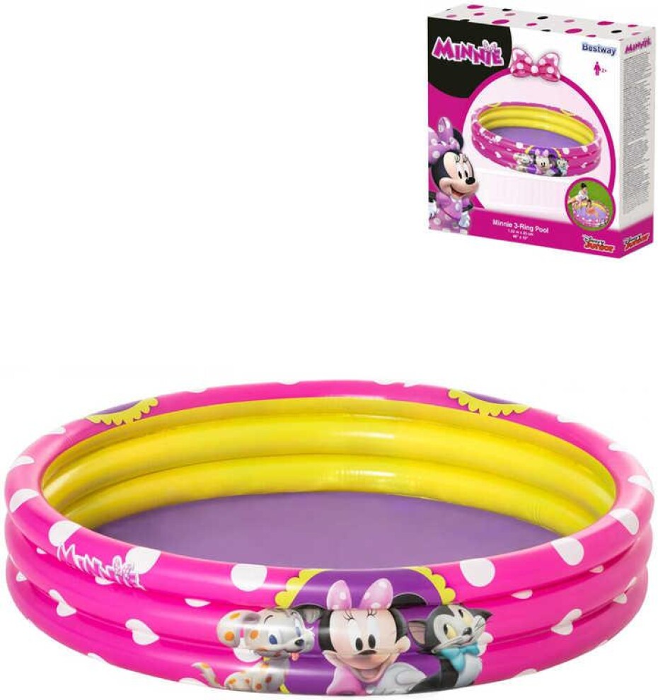 Bestway Baby bazén nafukovací kruhový Disney Minnie 122x25cm 91079 - main (0)