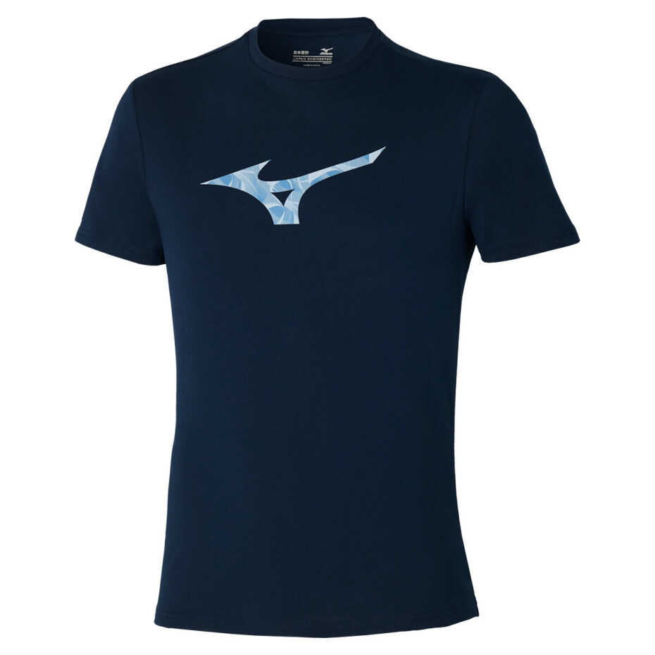 Pánské tričko Mizuno  Paris Graphic Tee Pageant Blue L - main (0)