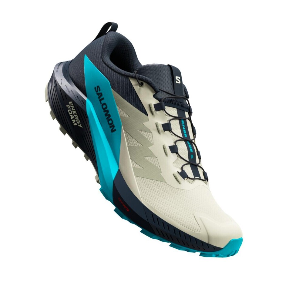 Pánská běžecká obuv Salomon Sense Ride 5 Alfalfa / Carbon / Peacock Blue  UK 9,5 - main (3)