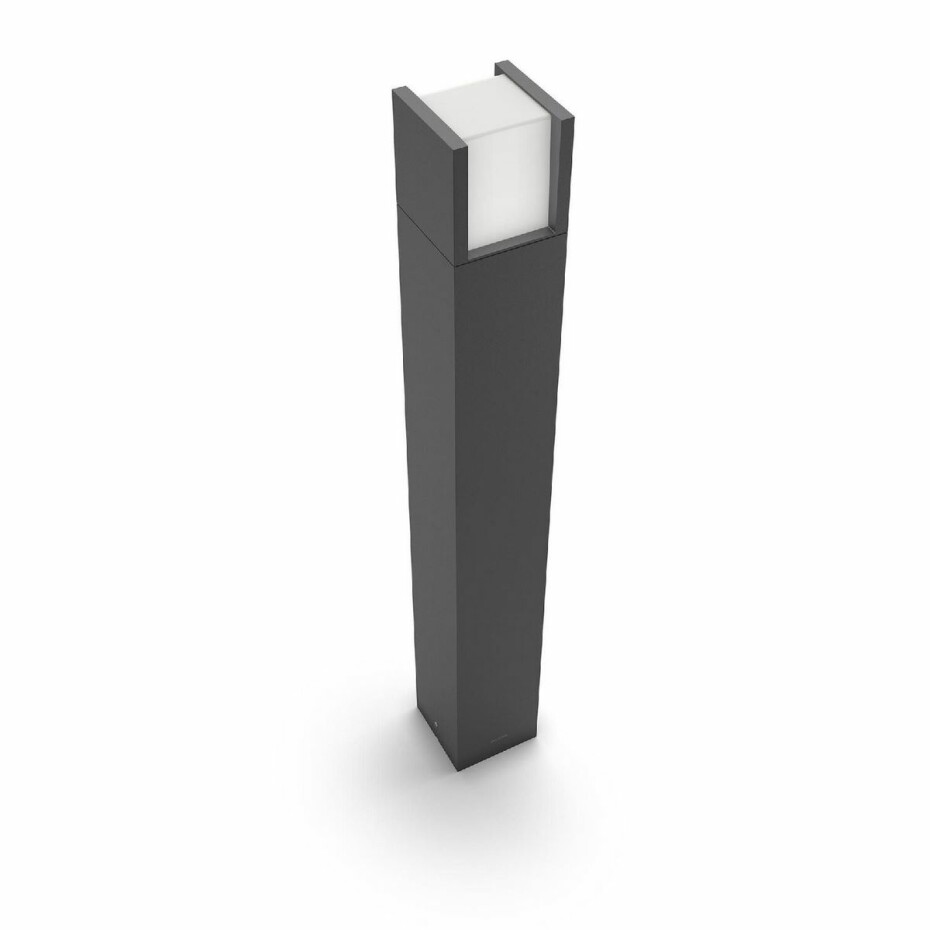 Philips Arbour UltraEfficient venkovní sloupkové LED svítidlo 3,8W 2700K 77cm, antracitová - main (1)