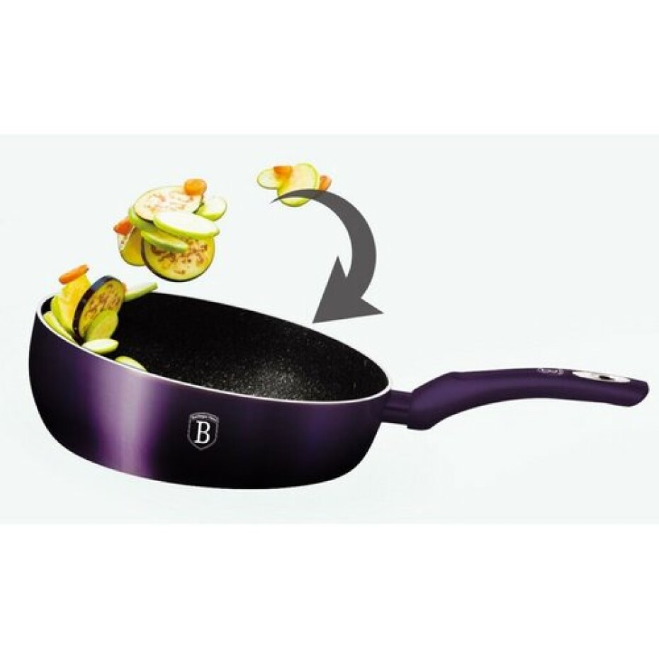 Berlinger Haus Pánev prohazovací s titanovým povrchem Purple Eclipse Collection, 26 cm - main (2)