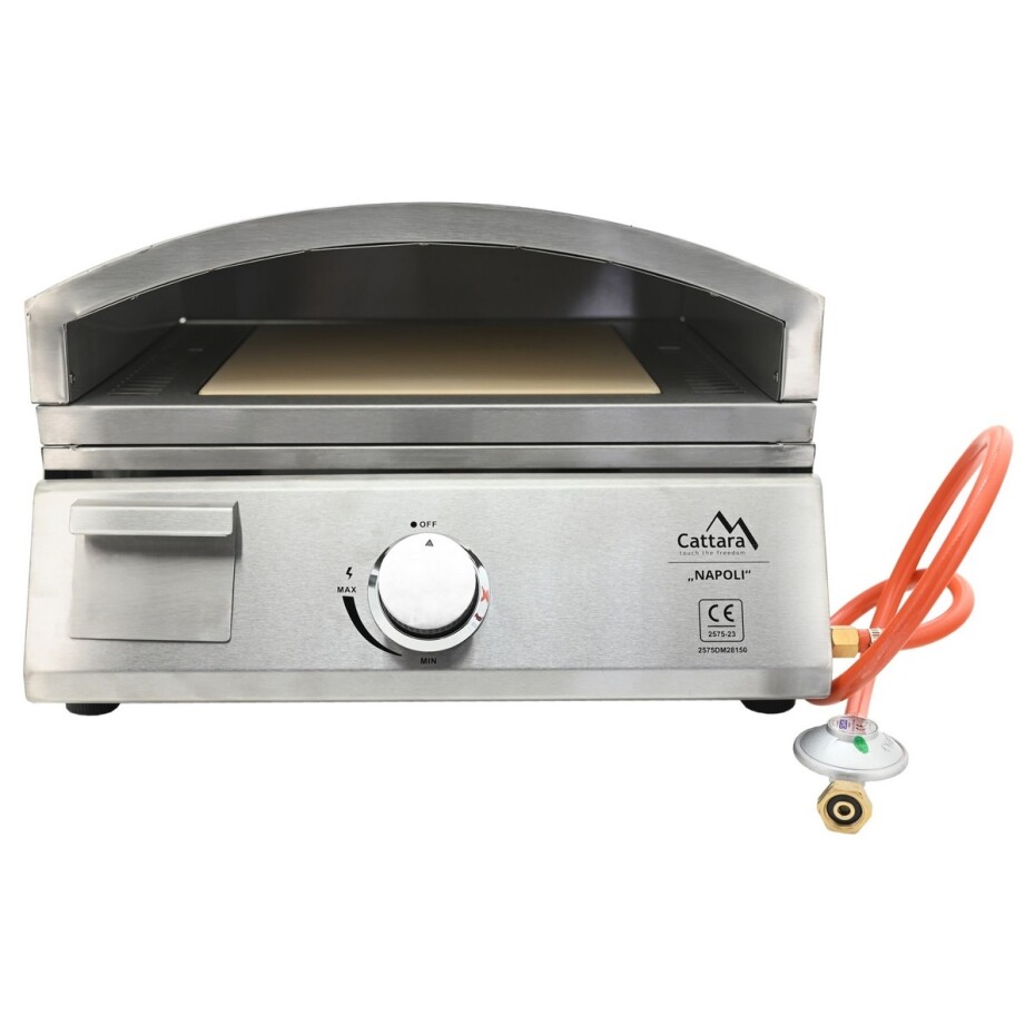 Cattara 14101 plynový gril stolní s pizza pecí Napoli - main (4)