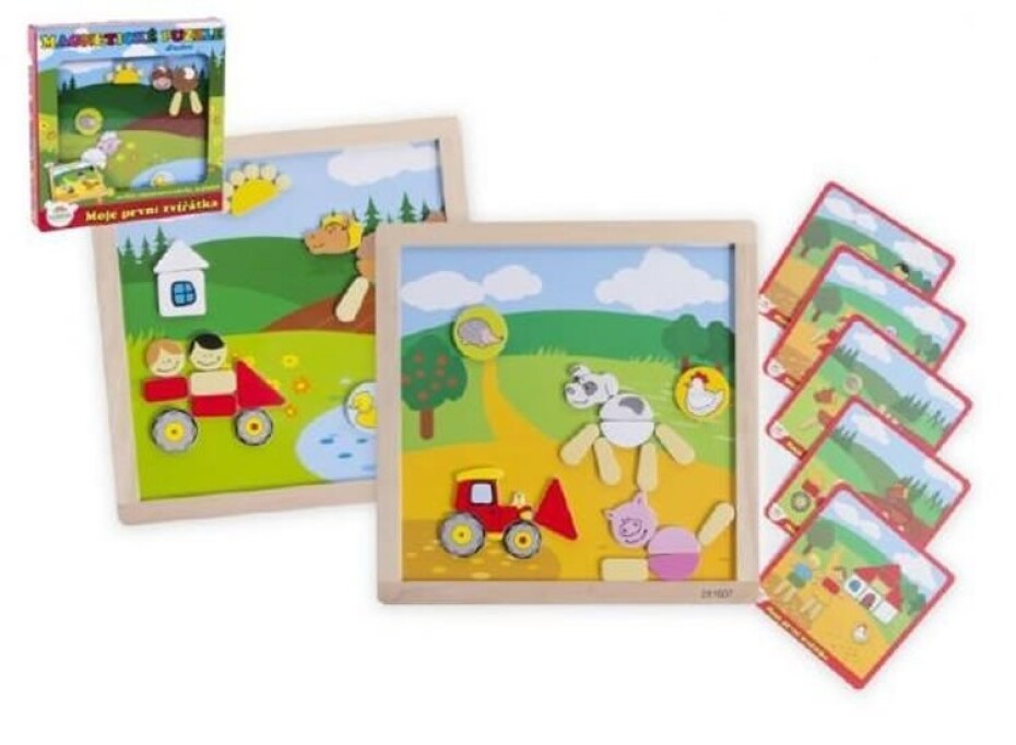 Moje první zvířátka - Magnetické puzzle - main (0)