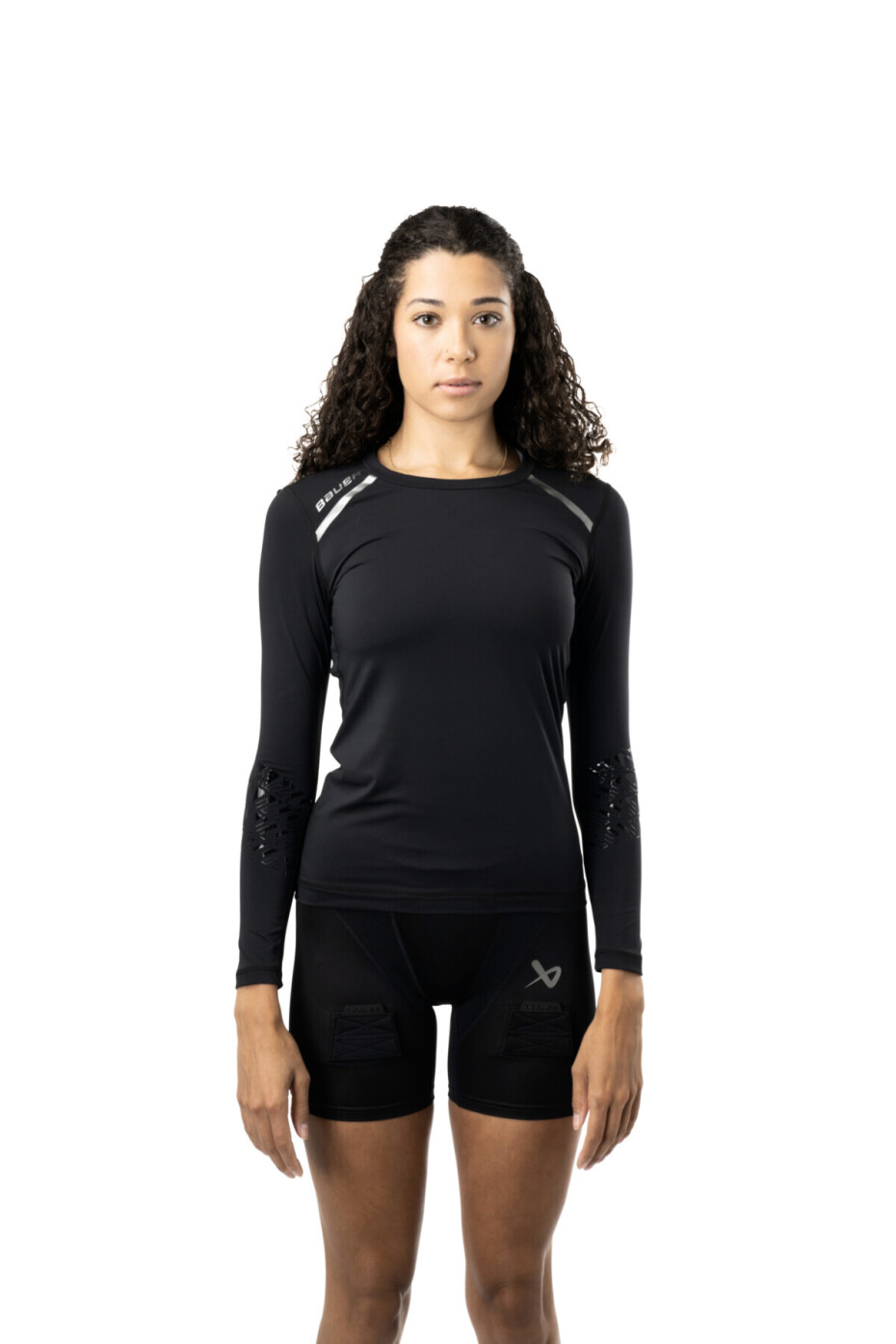 Dámské tričko Bauer  WOMENS LS Baselayer Top Black Senior XS - main (0)