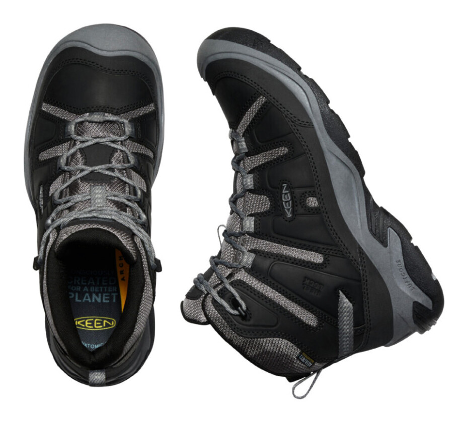 Pánská outdoorová obuv Keen Circadia Mid Wp Black/Steel Grey  US 10,5 - main (2)