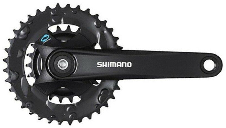 Shimano kliky Altus FC-M315, 175mm 36x22, černé, bez krytu, 8,7 speed - main (0)