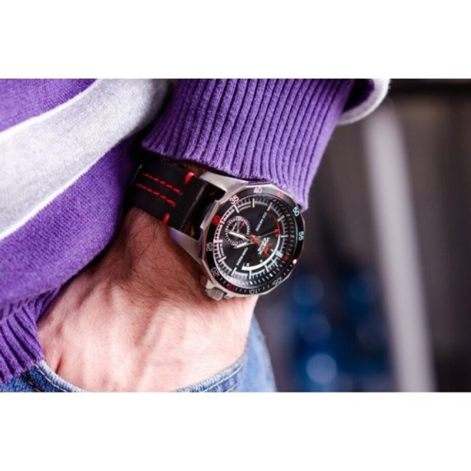 Vostok Europe N-1 Rocket Automatic Power Reserve NE57-225A563 - Ocelový řemínek  - main (14)