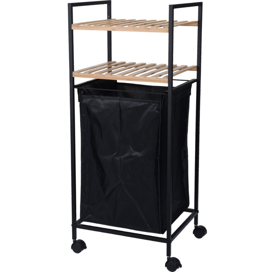 Koupelnový regál Tromso, 2 police, 38 x 89,5 x 32,5 cm - main (0)