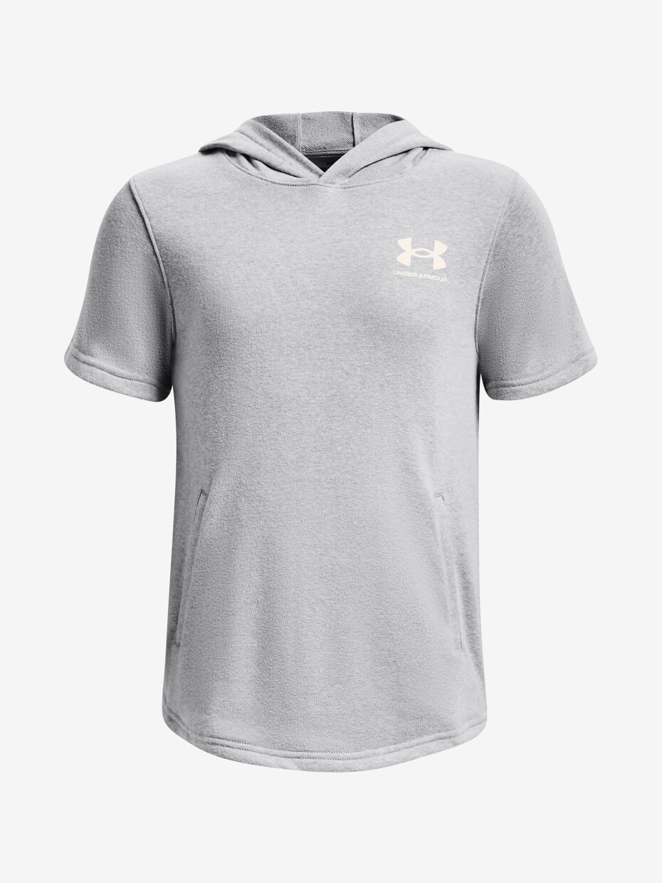 UA Rival Terry SS Hoodie Mikina dětská - main (0)