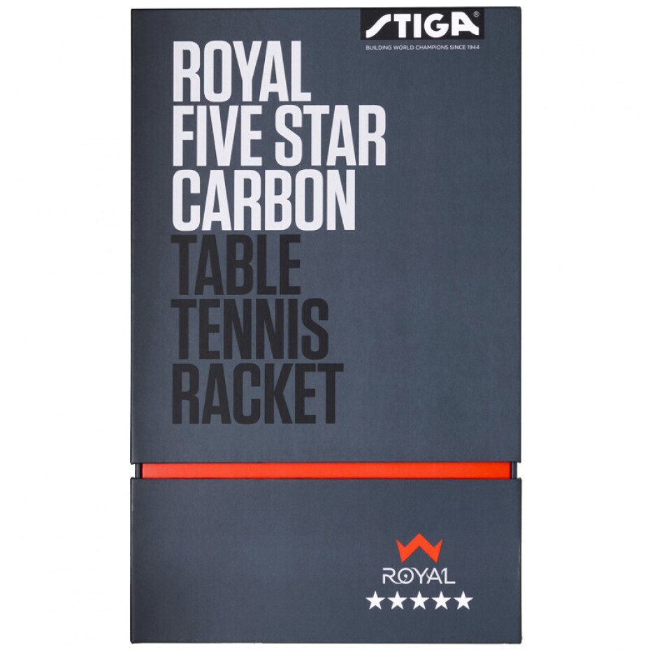 Pálka na stolní tenis Stiga  Royal 5-Star Carbon - main (2)