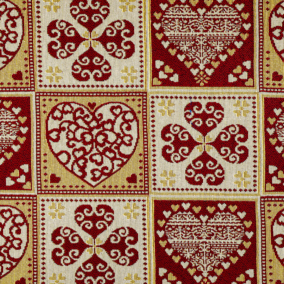 Boma Trading Běhoun Srdce červená, 32 x 96 cm - main (1)