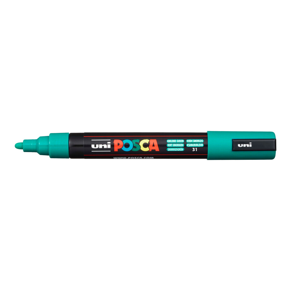 Posca popisovač PC-5M, 1,8 - 2,5 mm, smaragdová (31) - main (0)