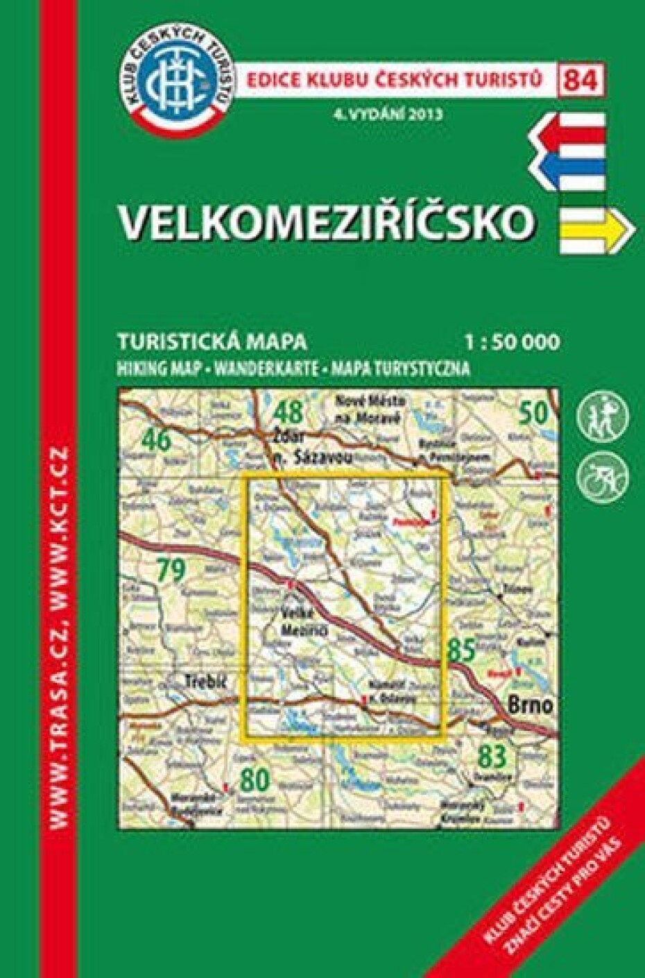 Velkomeziříčsko /KČT 84 1:50T Turistická mapa - main (0)